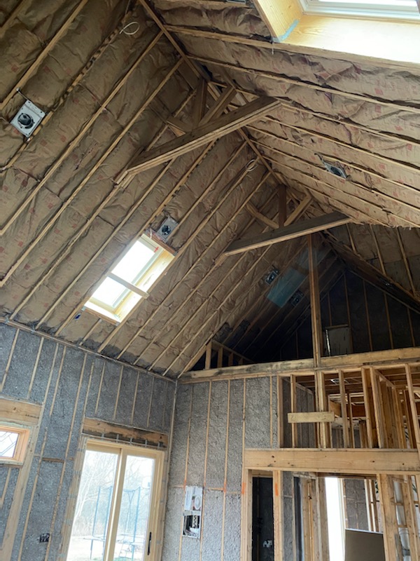 Cellulose with Fiberglass