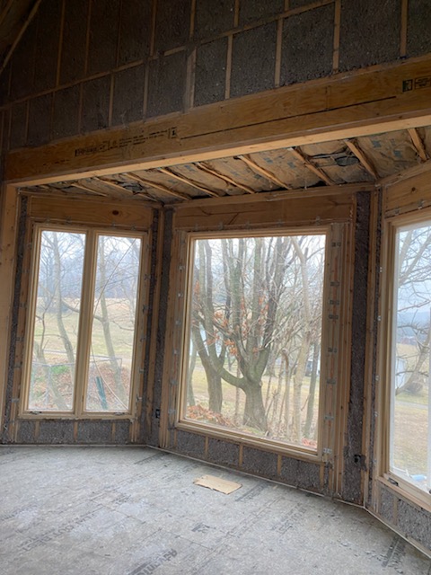 Cellulose with Fiberglass Insulation